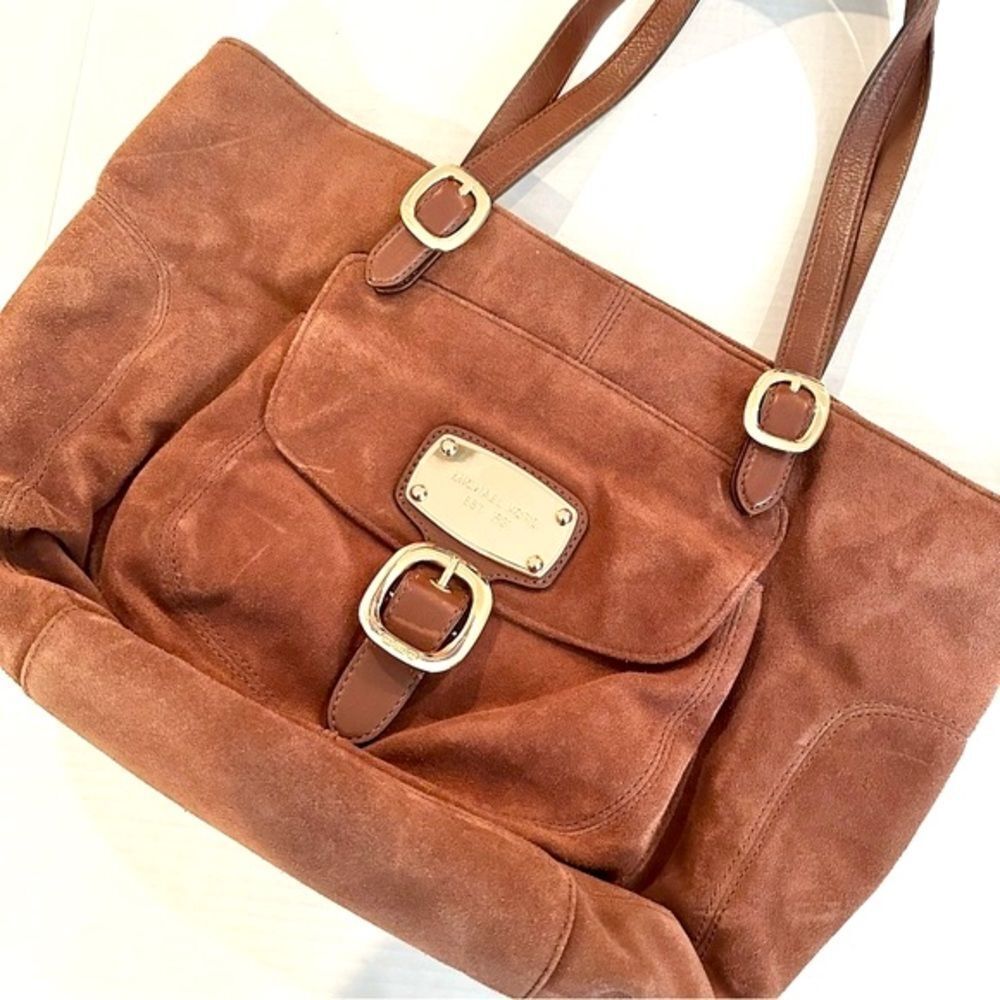 Brown Suede Women's Bag
